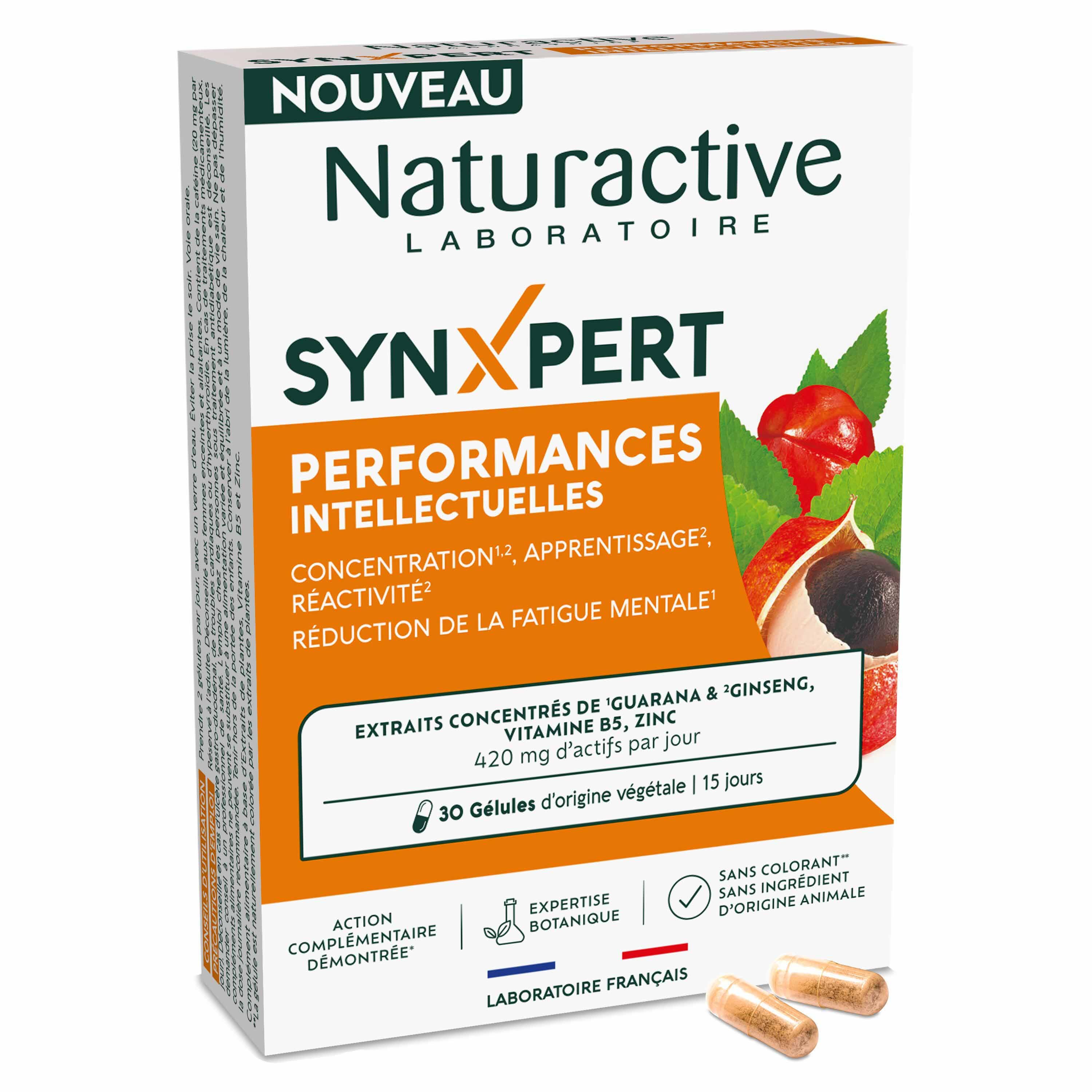 Naturactive SYNXPERT Mental performance 30 capsules