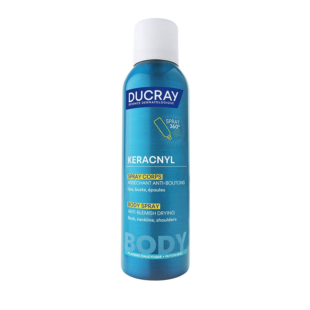 Ducray Keracnyl Drying body spray for spots 150 ml