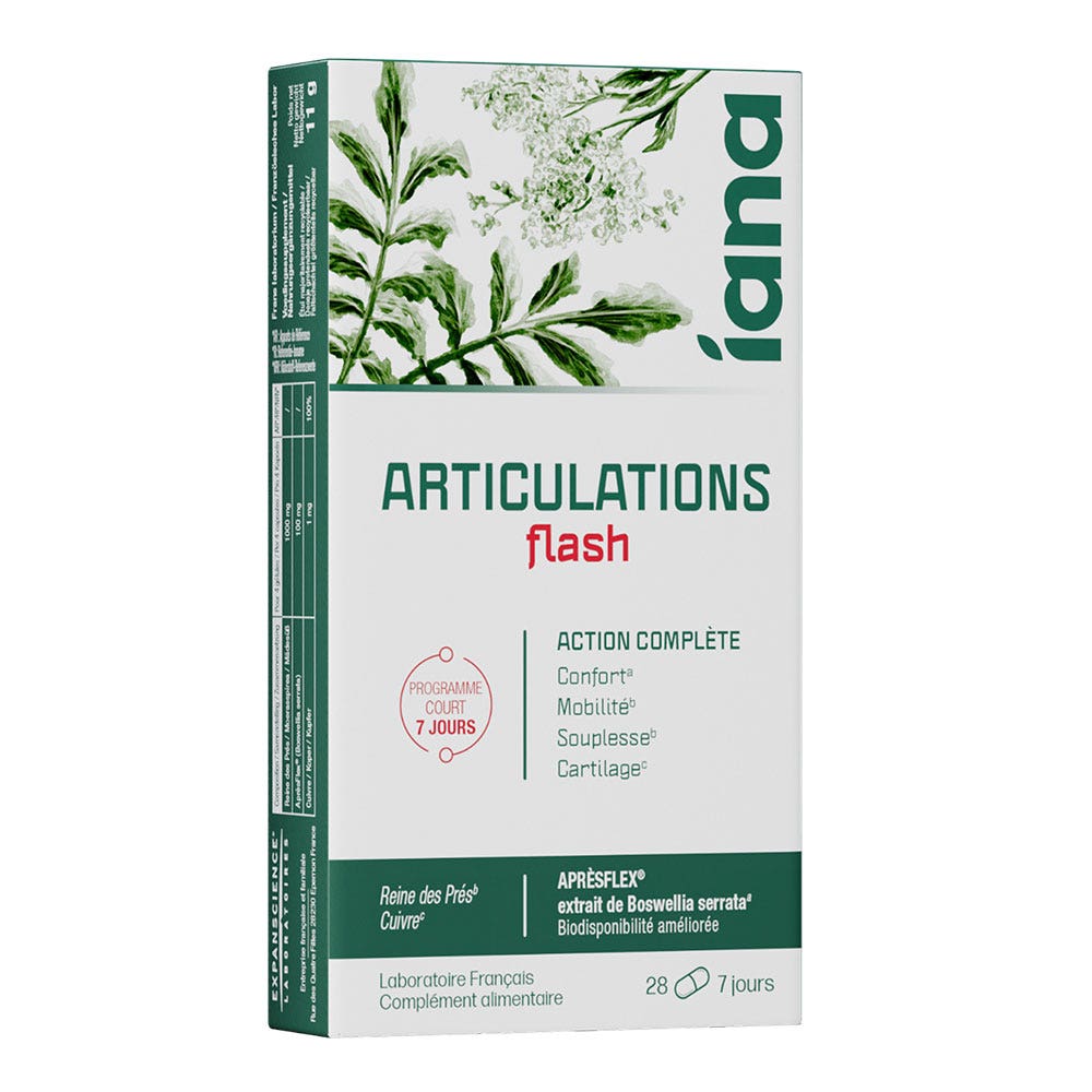Iana Flash Joints 28 capsules