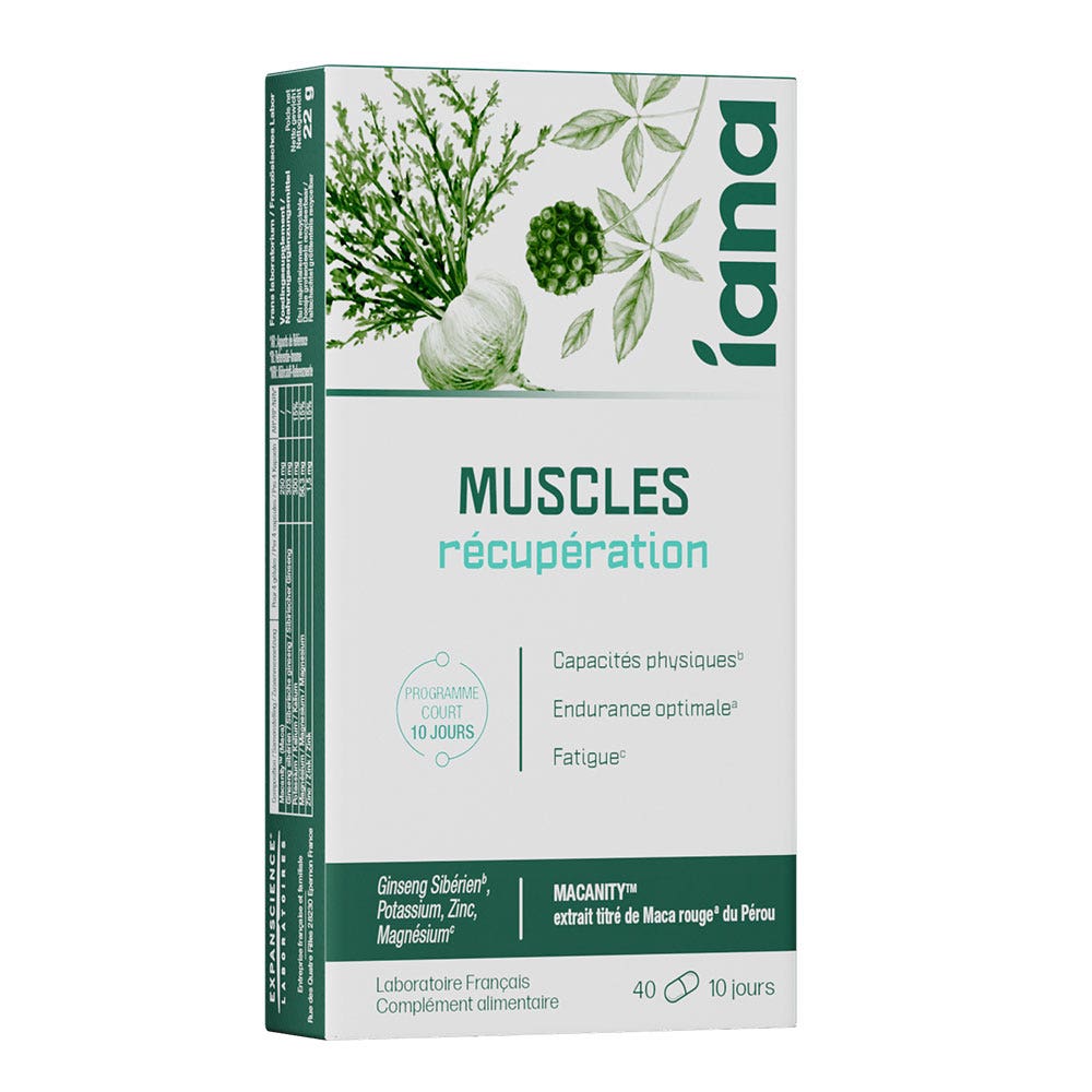 Expanscience Muscles recovery 40 capsules