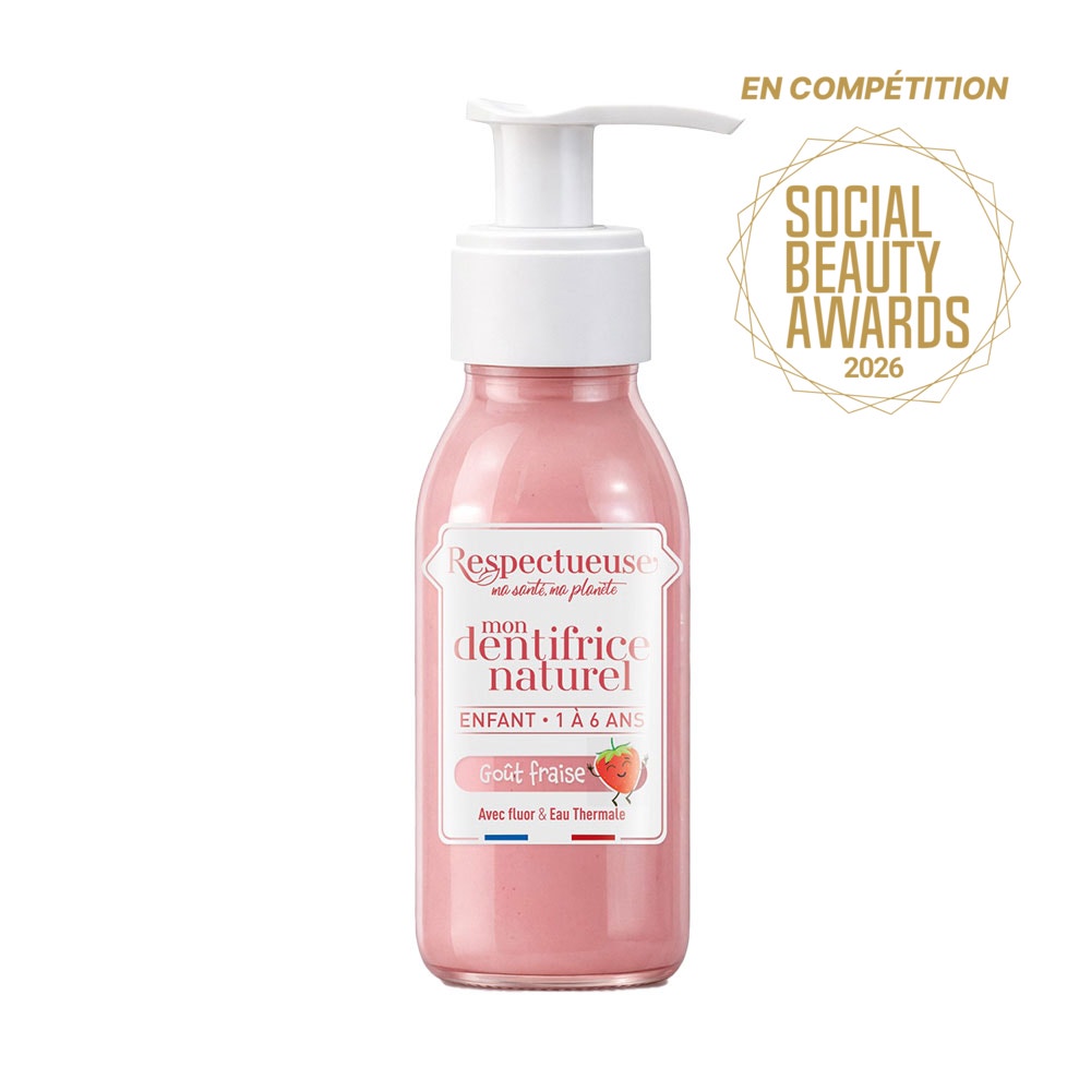 Respectueuse Strawberry toothpaste for kids 80 ml