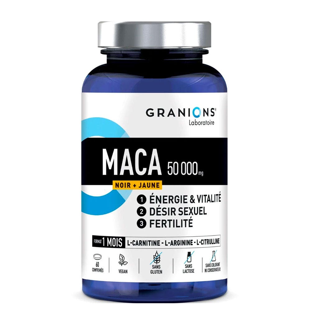 Granions Maca 50 000 mg 60 tablets