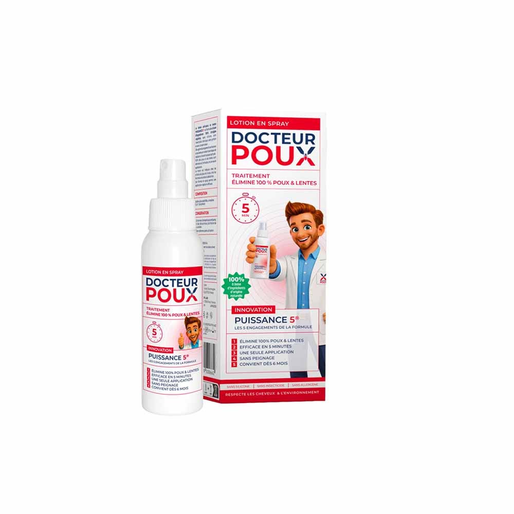 Docteur Poux Anti-Poux spray power 5 100 ml