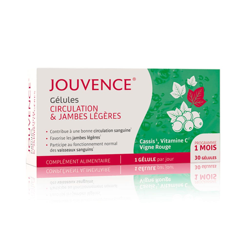 Jouvence Circulation and Light Legs 30 capsules