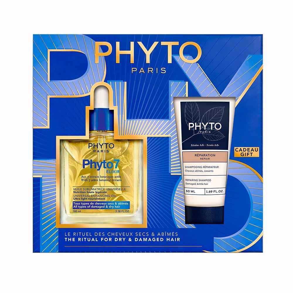 Phyto Paris Phyto7 Repair elixir shampoo gift set