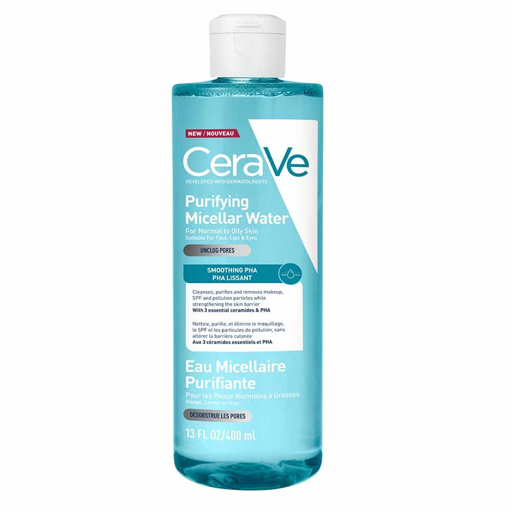 Cerave Purifying PHA Micellar Water for normal to oily skin 400 ml