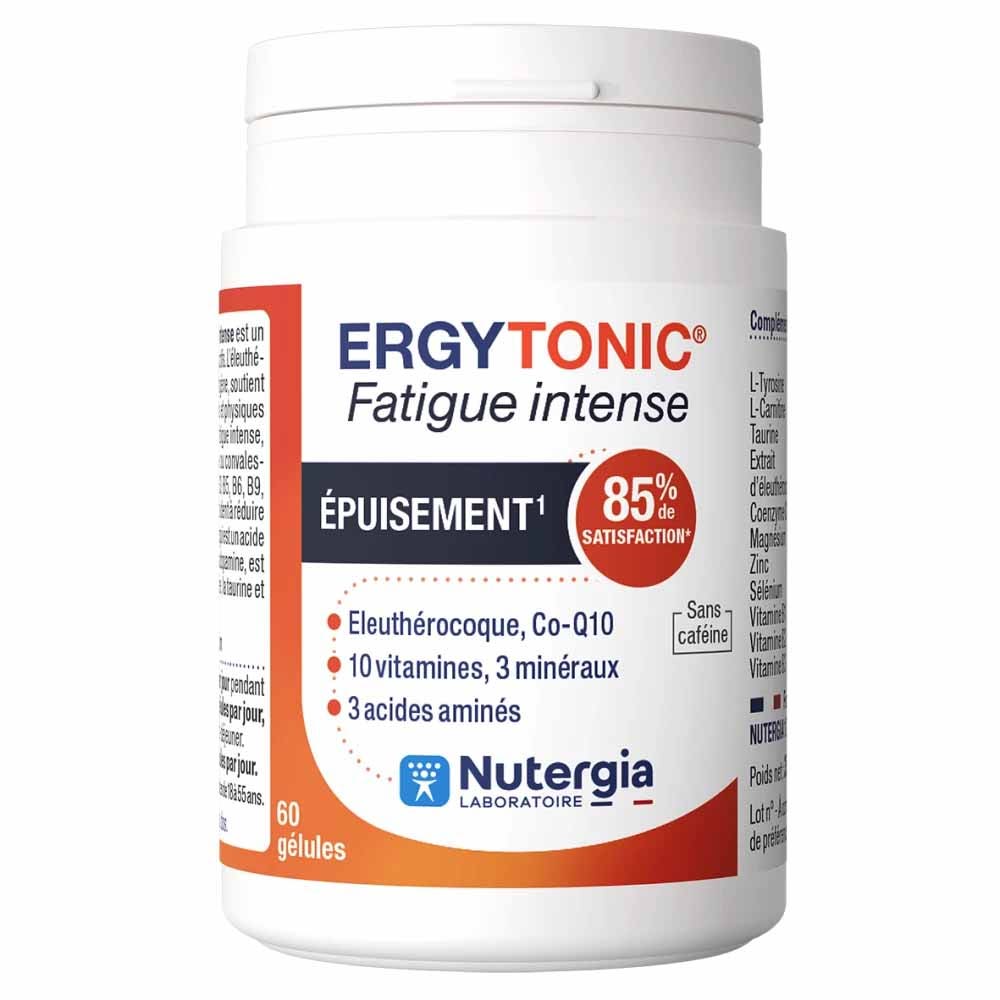 Nutergia ERGYTONIC® intense fatigue exhaustion 60 capsules