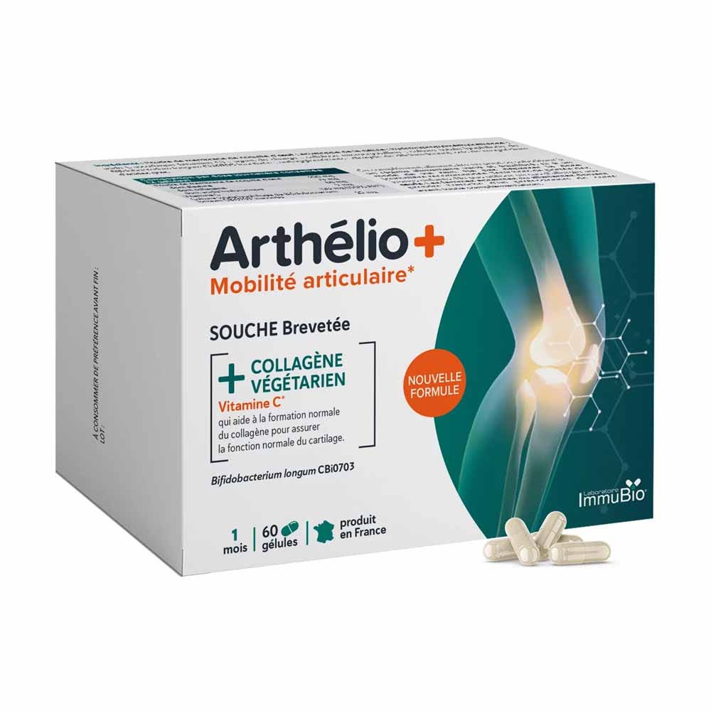 Laboratoire Immubio Arthelio+ collagen 60 capsules