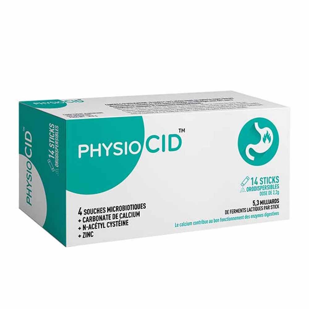 Laboratoire Immubio Physiocid 14 sachets