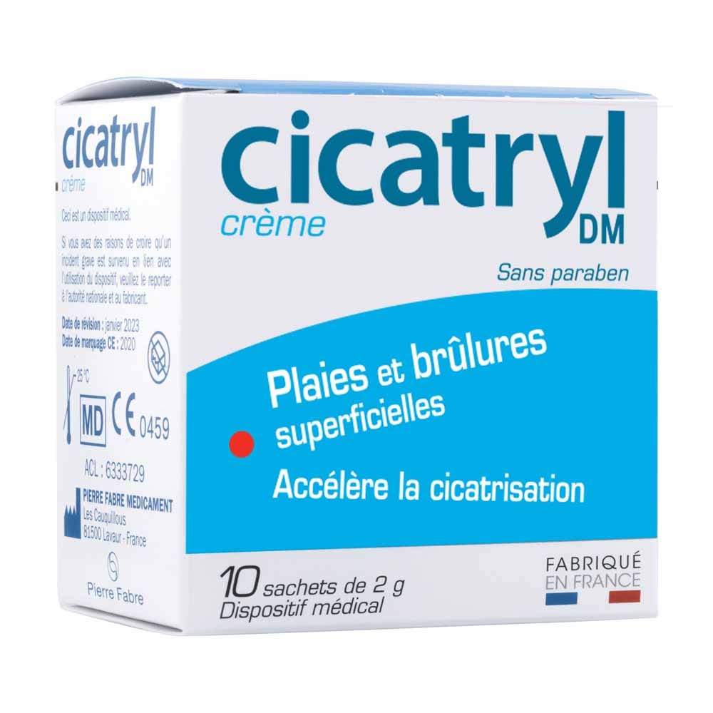 Pierre Fabre Cicatryl Wound and Graze Cream 10 sachets
