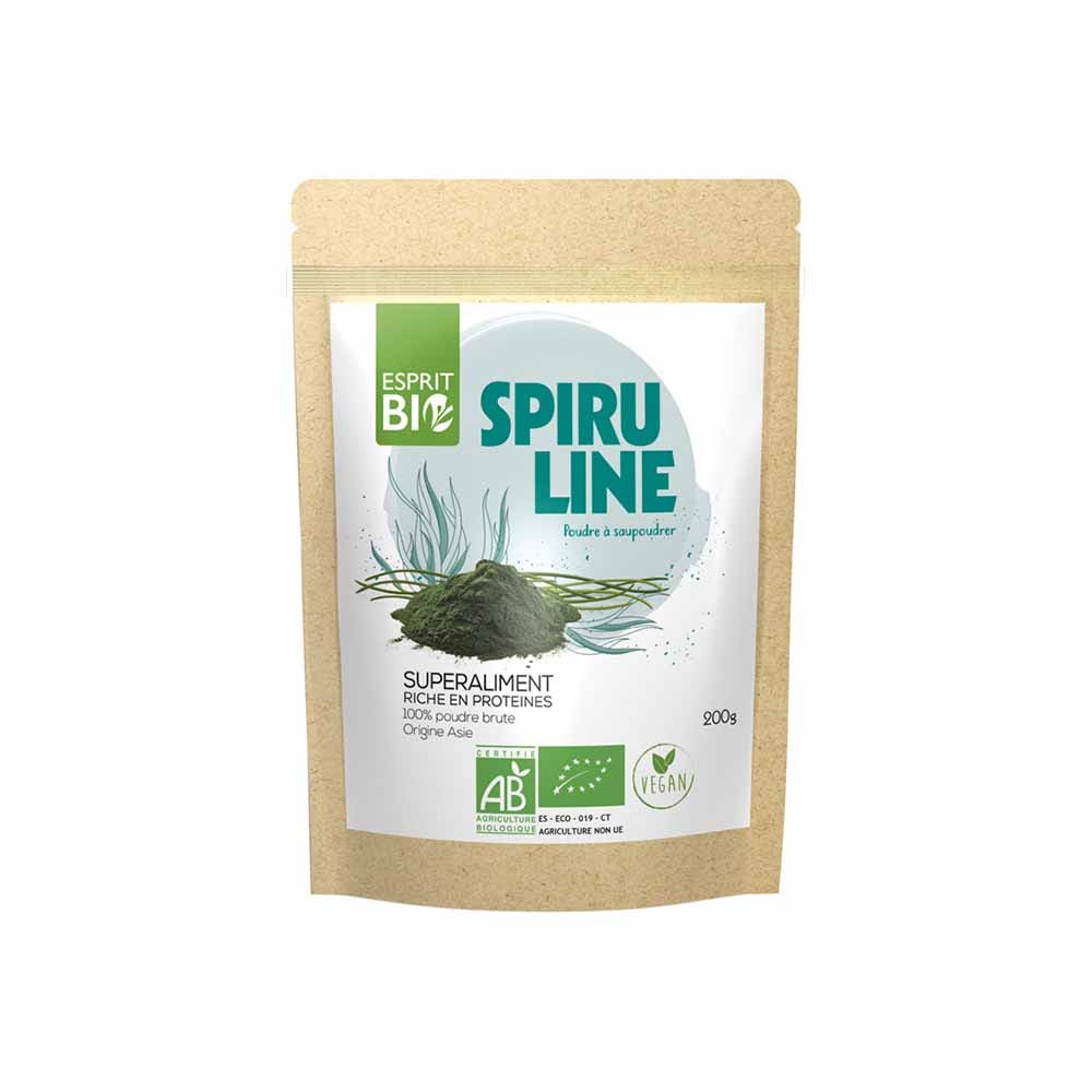 Esprit Bio Organic Spirulina In Powder Juvasante 200g