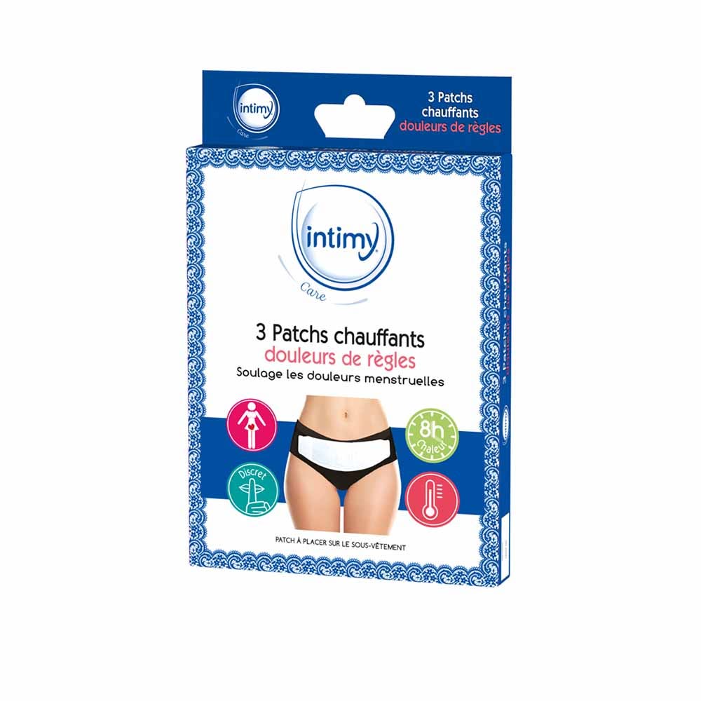 Intimy Patchs Chauffants Douleurs Regles Care Juvasante