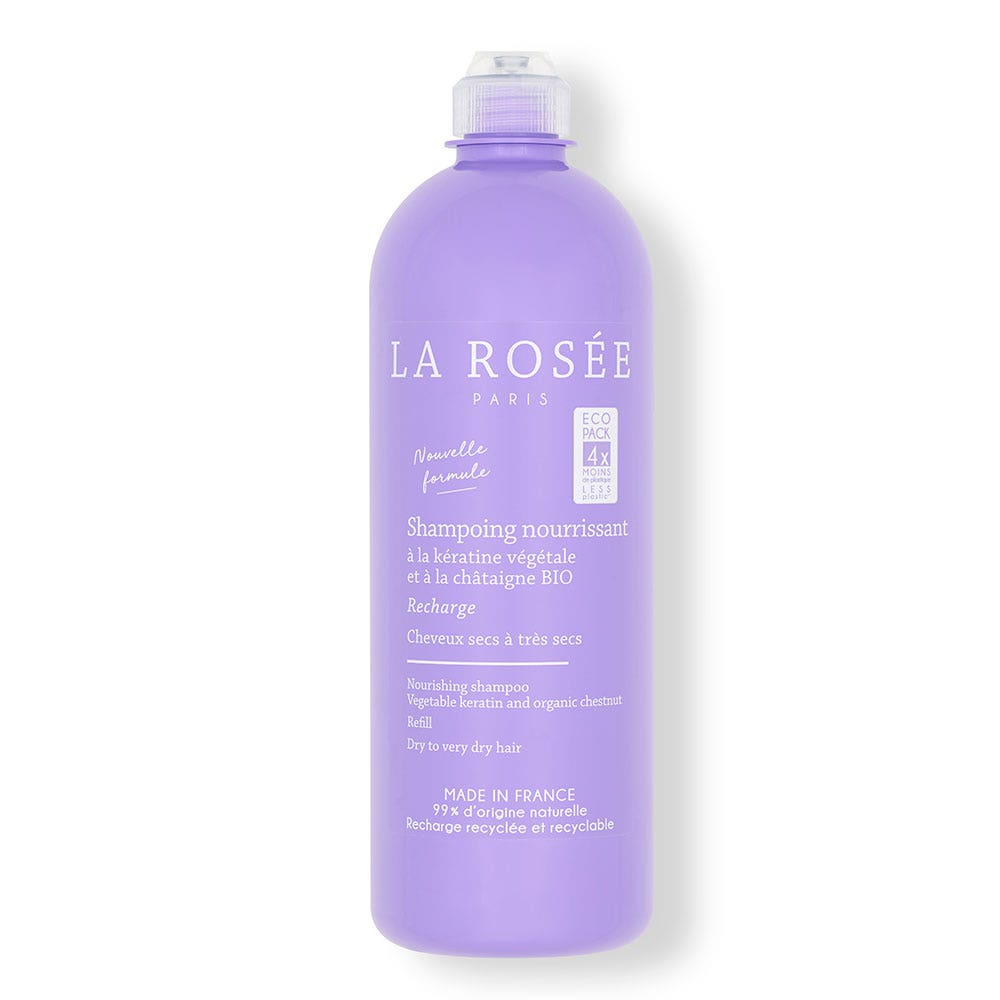 LA ROSÉE Recharge nourishing shampoo for very dry to dry hair 400 ml