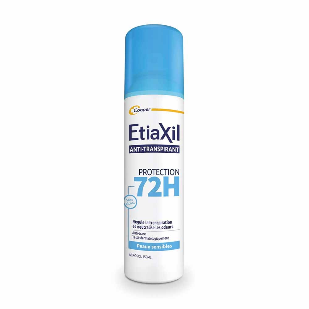 Etiaxil Antiperspirant Aerosol deodorant 72h protection for sensitive skin 150 ml