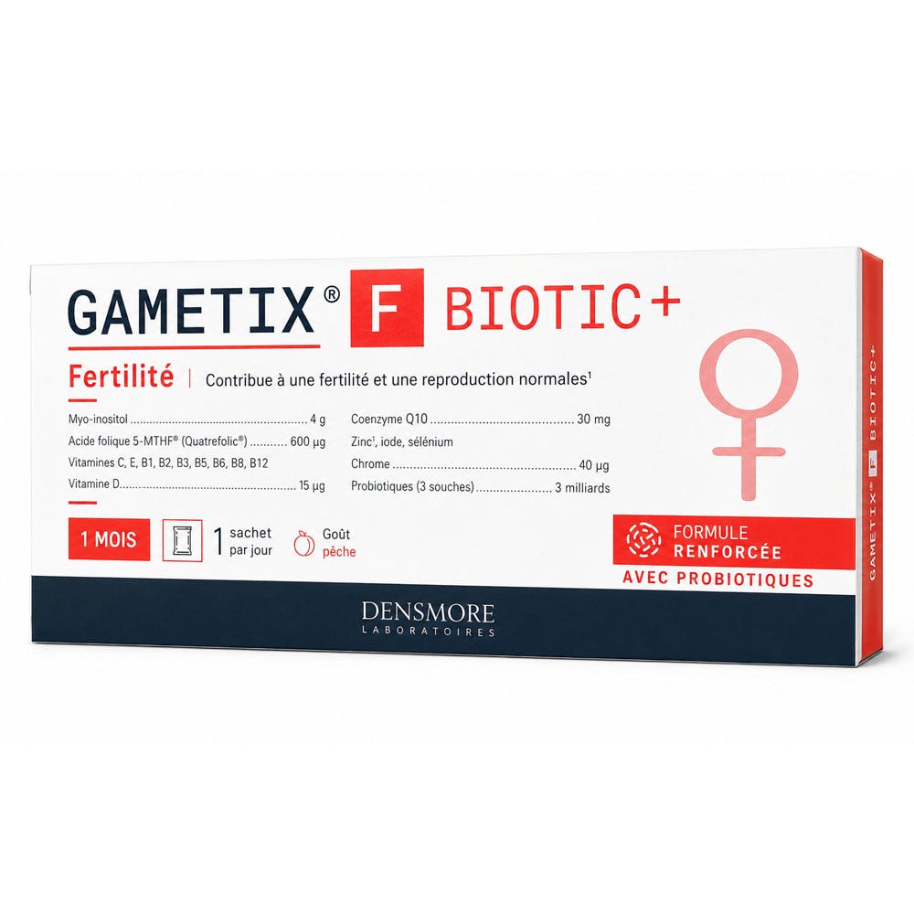 Densmore Gynecology Gametix F Biotic+ fertility Reinforced formula 30 sachets