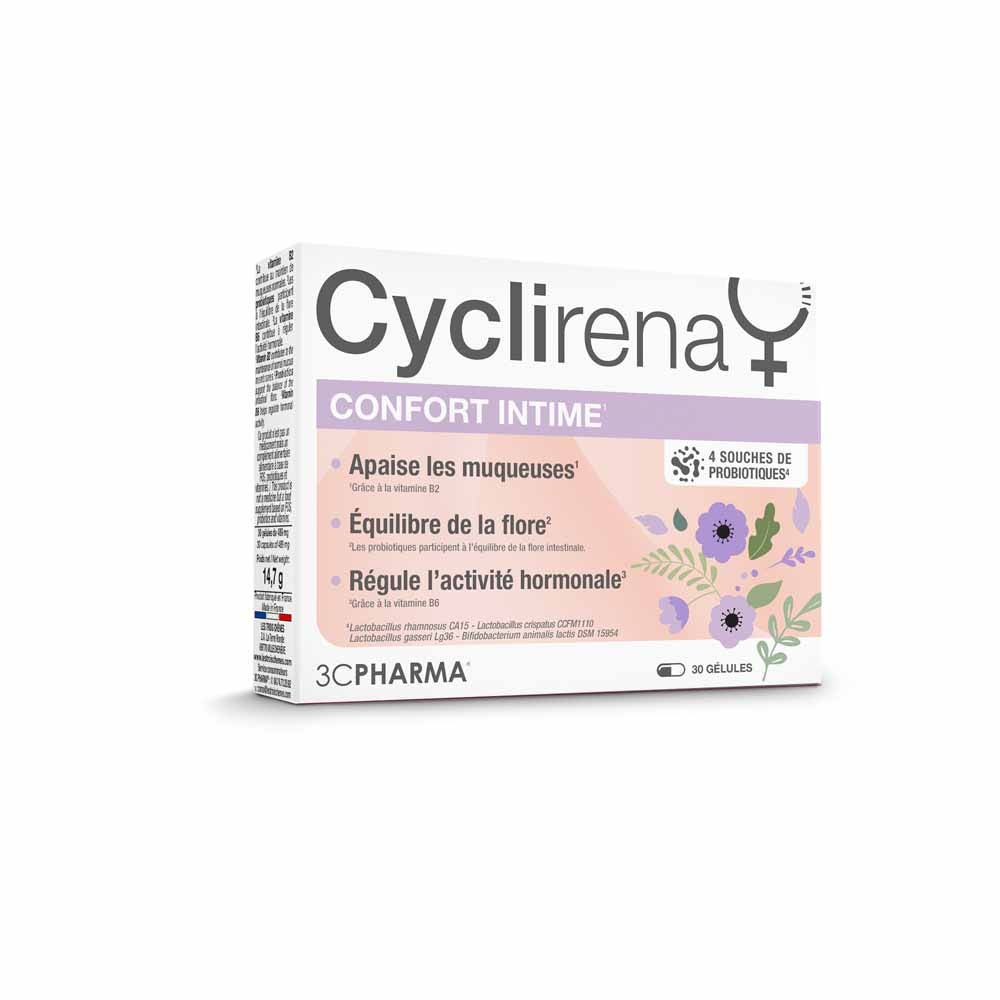 3C Pharma Cyclirena Intimate comfort 30 capsules