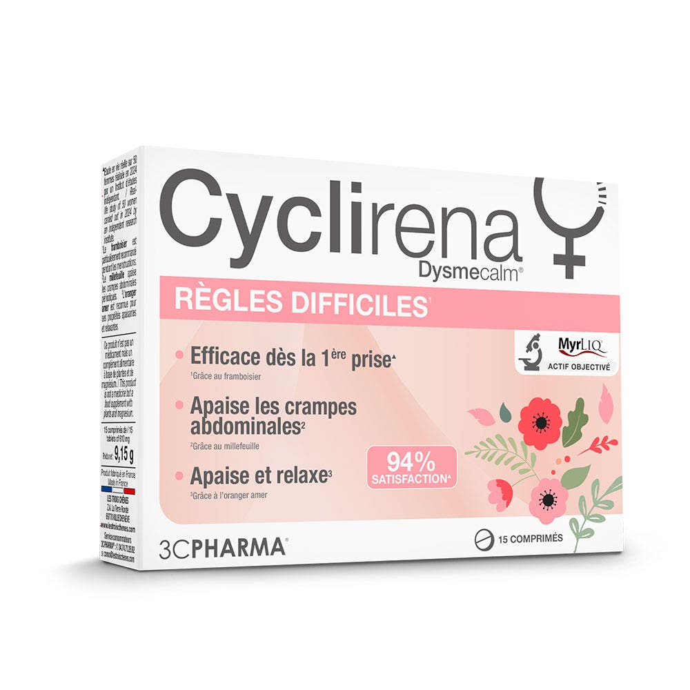 3C Pharma Cyclirena Tough Times 15 tablets