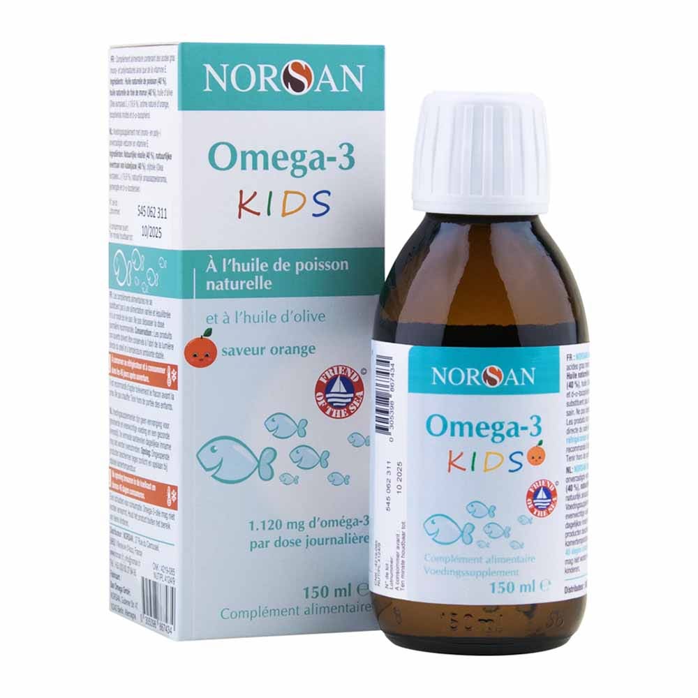 Norsan Omega 3 Kids Natural fish oil 150ml