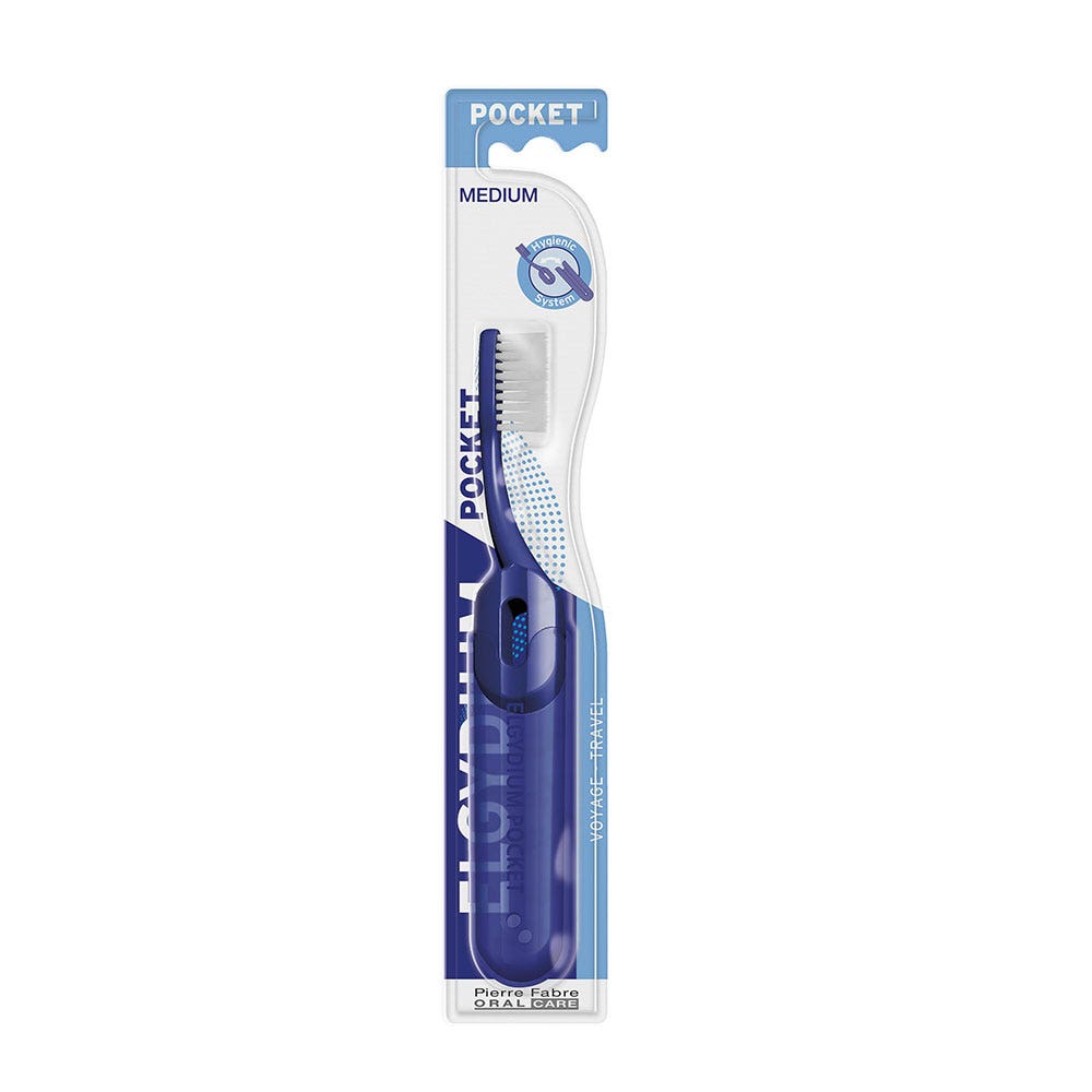 Elgydium Pocket Travel toothbrush Medium