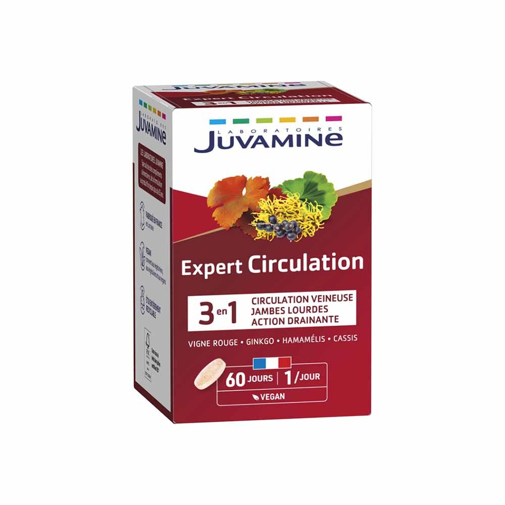 Juvamine Circulation Expert'Nature 60 tablets