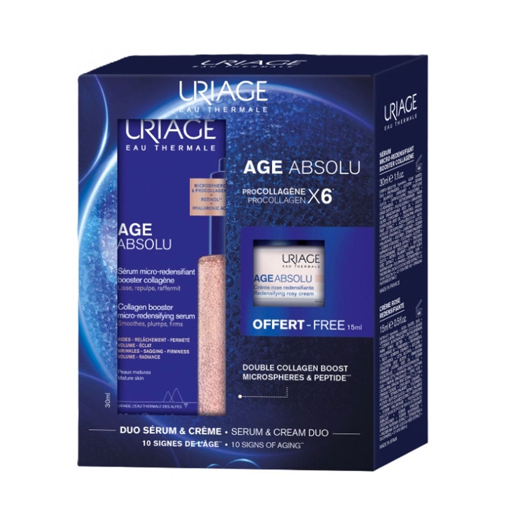 Uriage Age Absolu Absolute Age Serum + Cream Rose