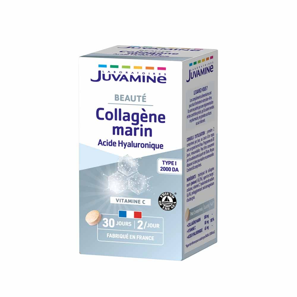 Juvamine Marine Collagen Hyaluronic Acid 60 tablets