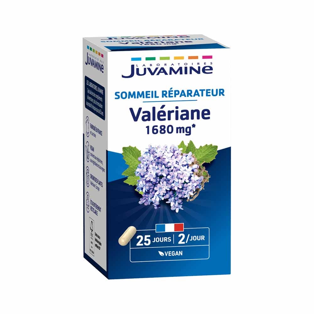 Juvamine Valerian 1680 mg restorative sleep x50 Capsules