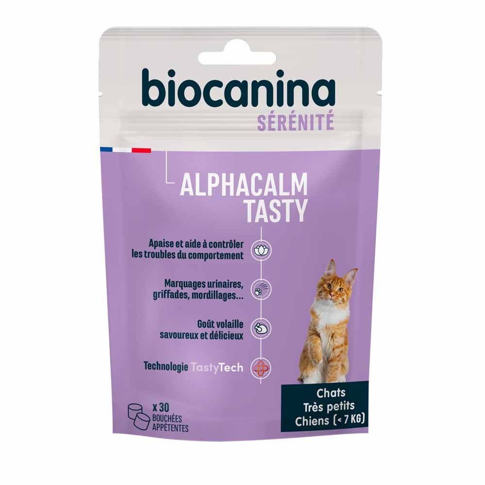 Biocanina Serenity Alphacalm Tasty Cat x30 Bites of food