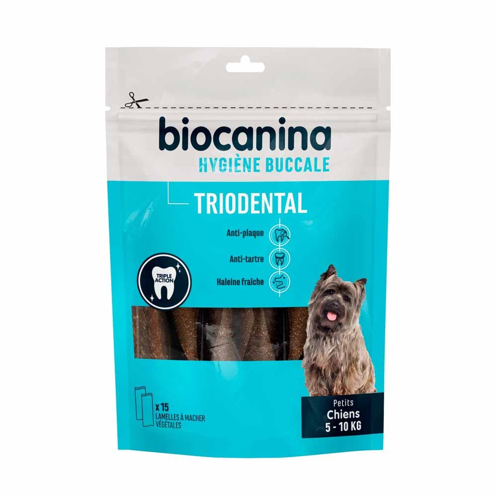 Biocanina Hygiene Triodental Chewing Blades Small Dogs 5-10kg 10kg