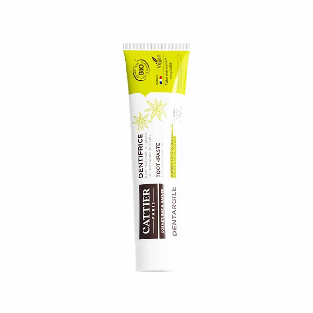 Cattier Toothpaste Dentargile Anis Antitartar Toothpaste 75ml