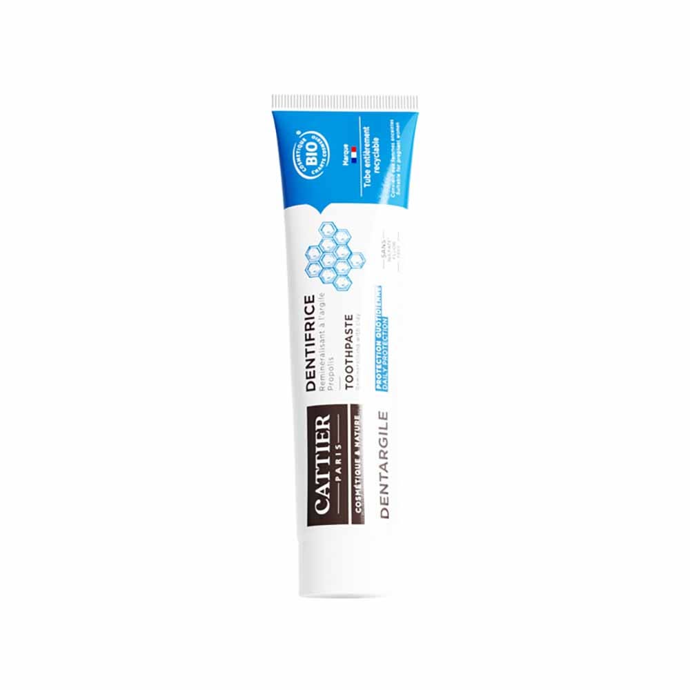 Cattier Toothpaste Dentargile Daily Gum Protection Propolis et Argile Bio 75ml