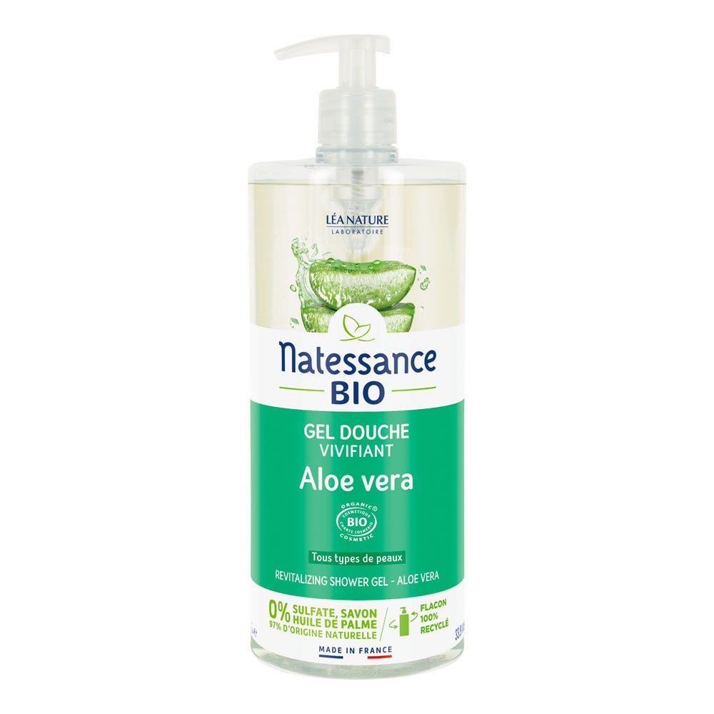 Natessance Aloe Vera organic shower gel 1 l