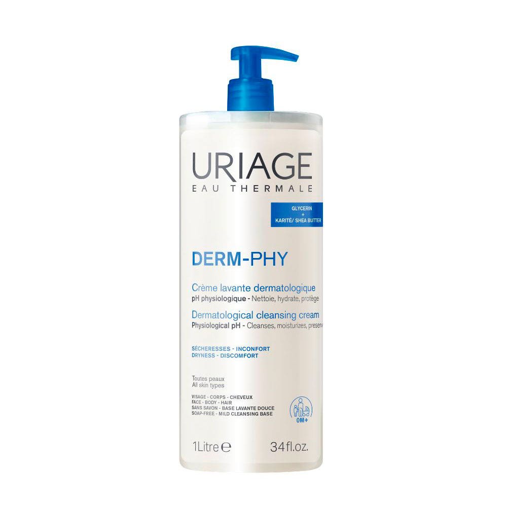 Uriage Derm-Phy Cleansing cream 1 l