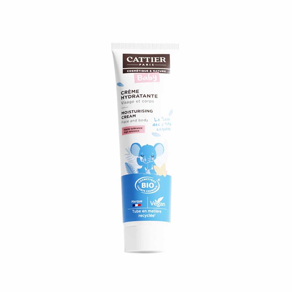 Cattier Baby Bébé Bioes Hydrating Cream Face And Body 75ml