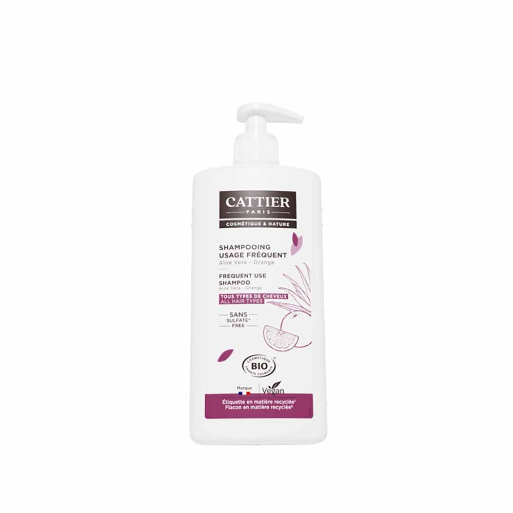 Cattier Shampoo Organic Frequent Use 500ml