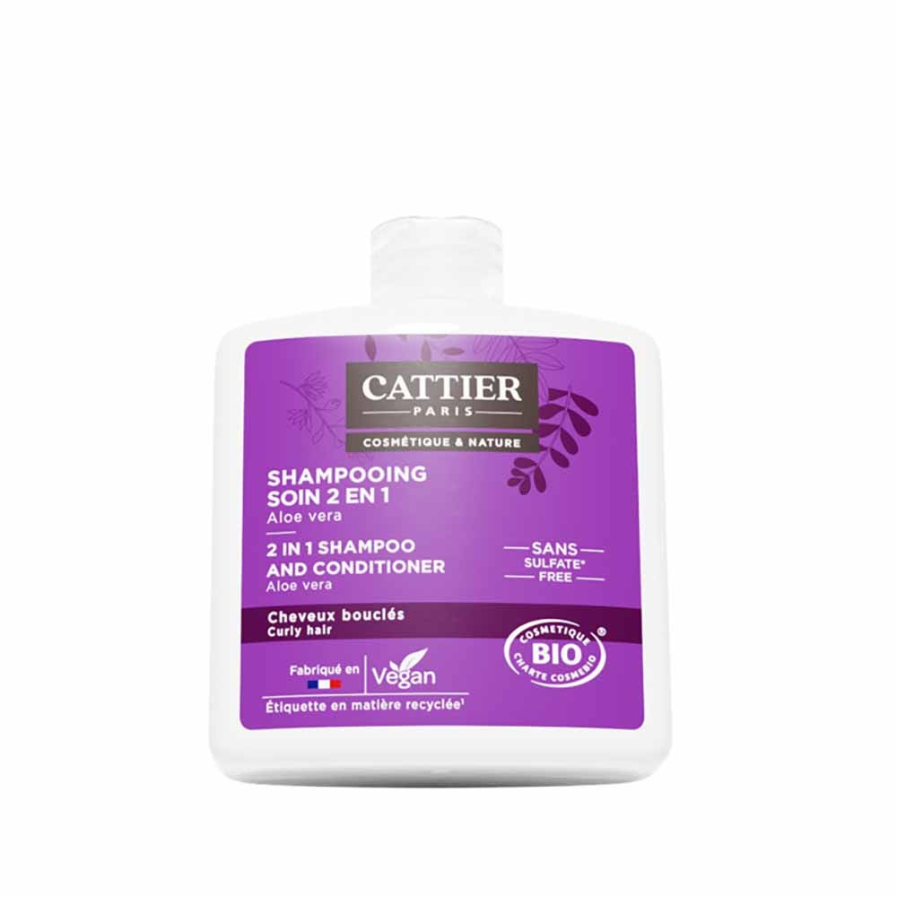 Cattier 2 in 1 Curls Care Shampoo 250ml