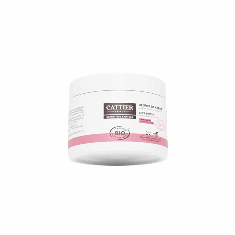 Cattier Organic Shea Butter 100 % Natural Face Body And Hair 100g