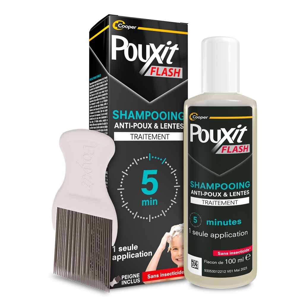 Pouxit Flash Anti-Lice &amp; Nits Shampoo 100ml