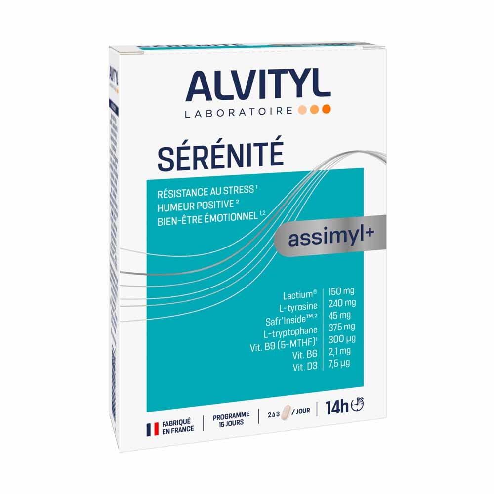 Alvityl Assimyl+ Serenity stress resistance 30 tablets