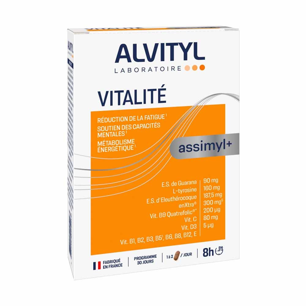 Alvityl Assimyl+ Vitality energy 30 tablets