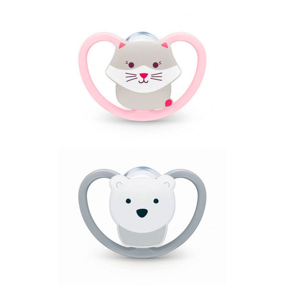 Nuk Perfect Match Physiological teats 6 to 18 months 2 x