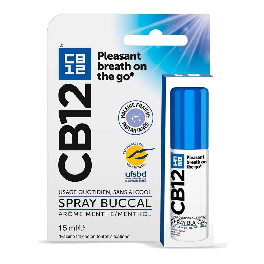 Cb12 Mint Spray Arôme Menthe 15ml