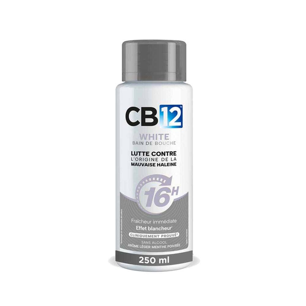 Cb12 White teeth mouthwash fresh breath for 12 hours 250 ml