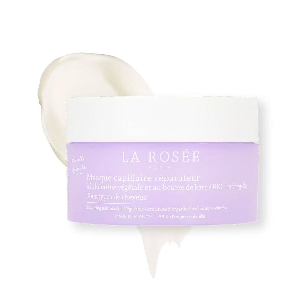 LA ROSÉE Repairing hair mask with plant-based keratin and shea butter 200 g