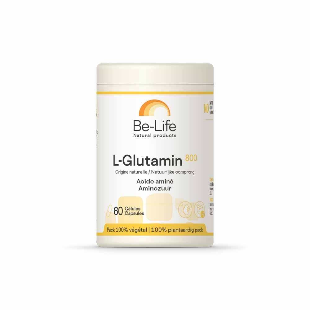 Be-Life L-glutamin 800 amino acid 60 capsules