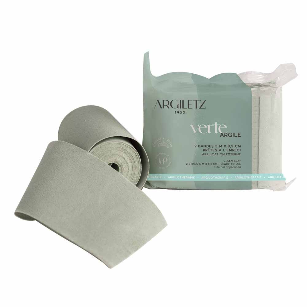 Argiletz Ready-to-use green clay 2 strips