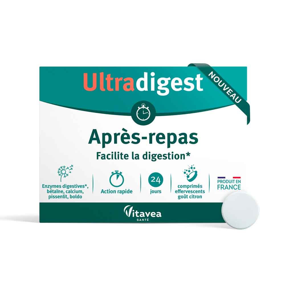 Vitavea Santé UltraDigest after meals 24 effervescent tablets