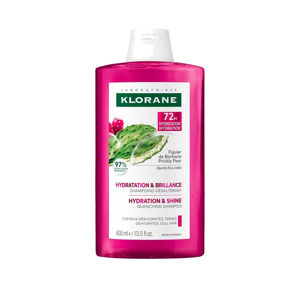 Klorane Figuier de Barbarie 72h Quenching Shampoo Hydration &amp; Shine 400ml