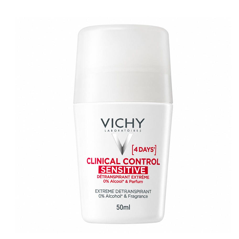 Vichy Clinical Control Sensitive extreme antiperspirant roll-on Peaux Sensibles 50 ml