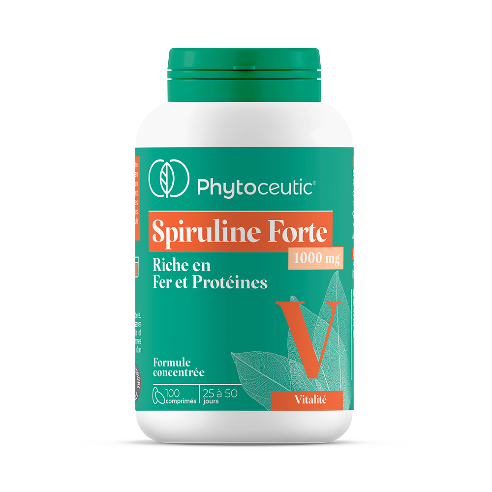 Phytoceutic Spiruline Forte X 100 Tablets 1000 mg